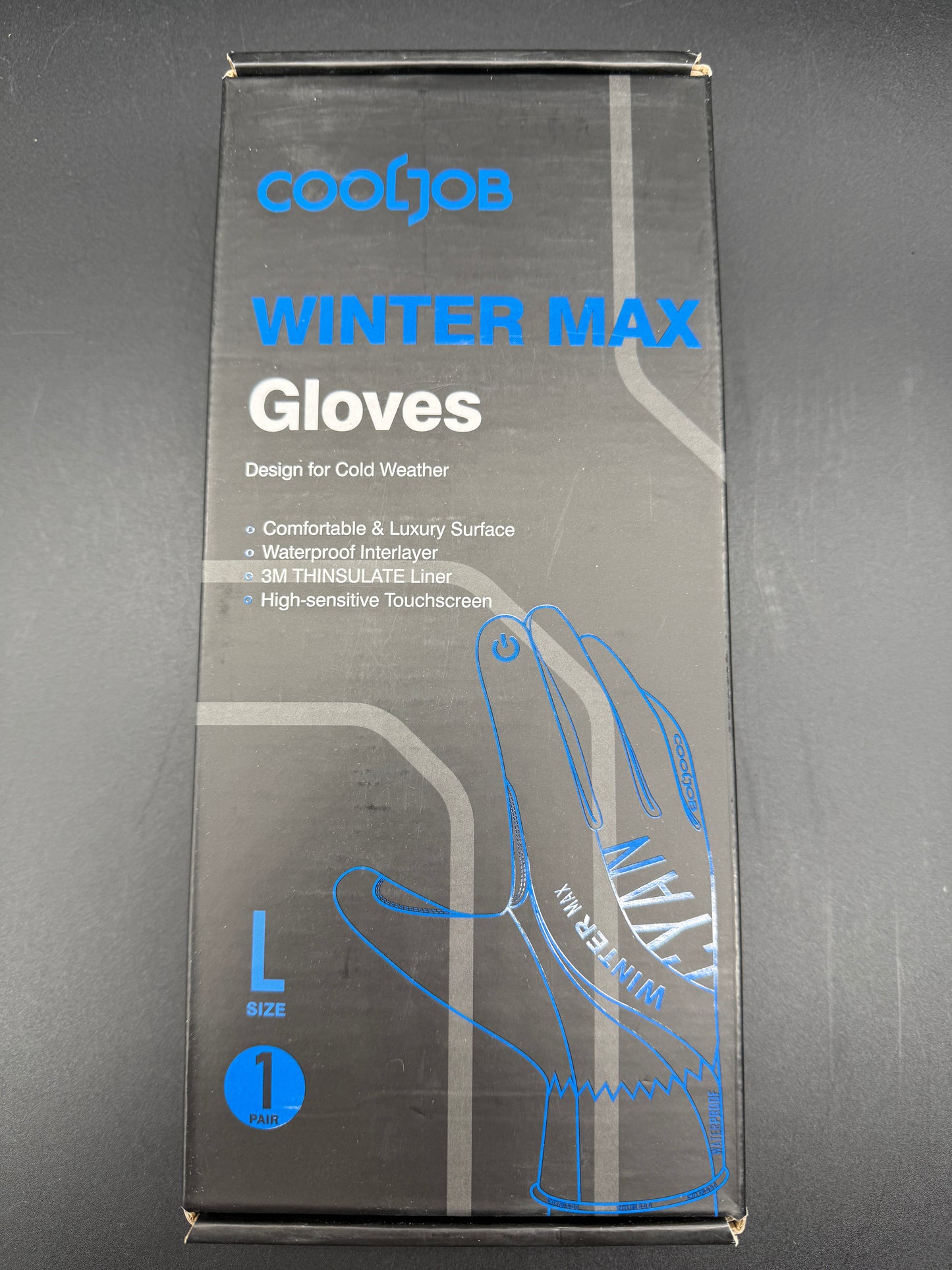 Cooljob - Thermal insulated work gloves - Size Large