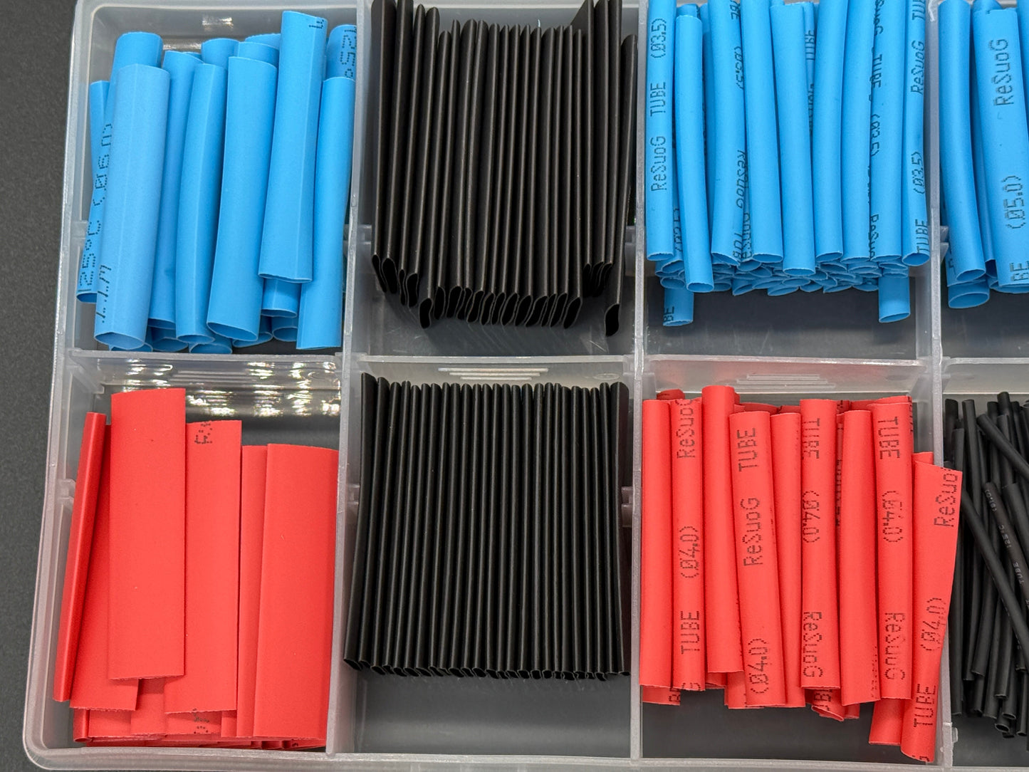 Heat shrink tube kit 560 pcs
