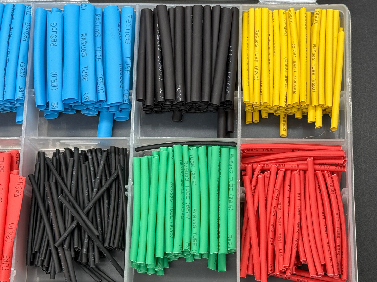 Heat shrink tube kit 560 pcs