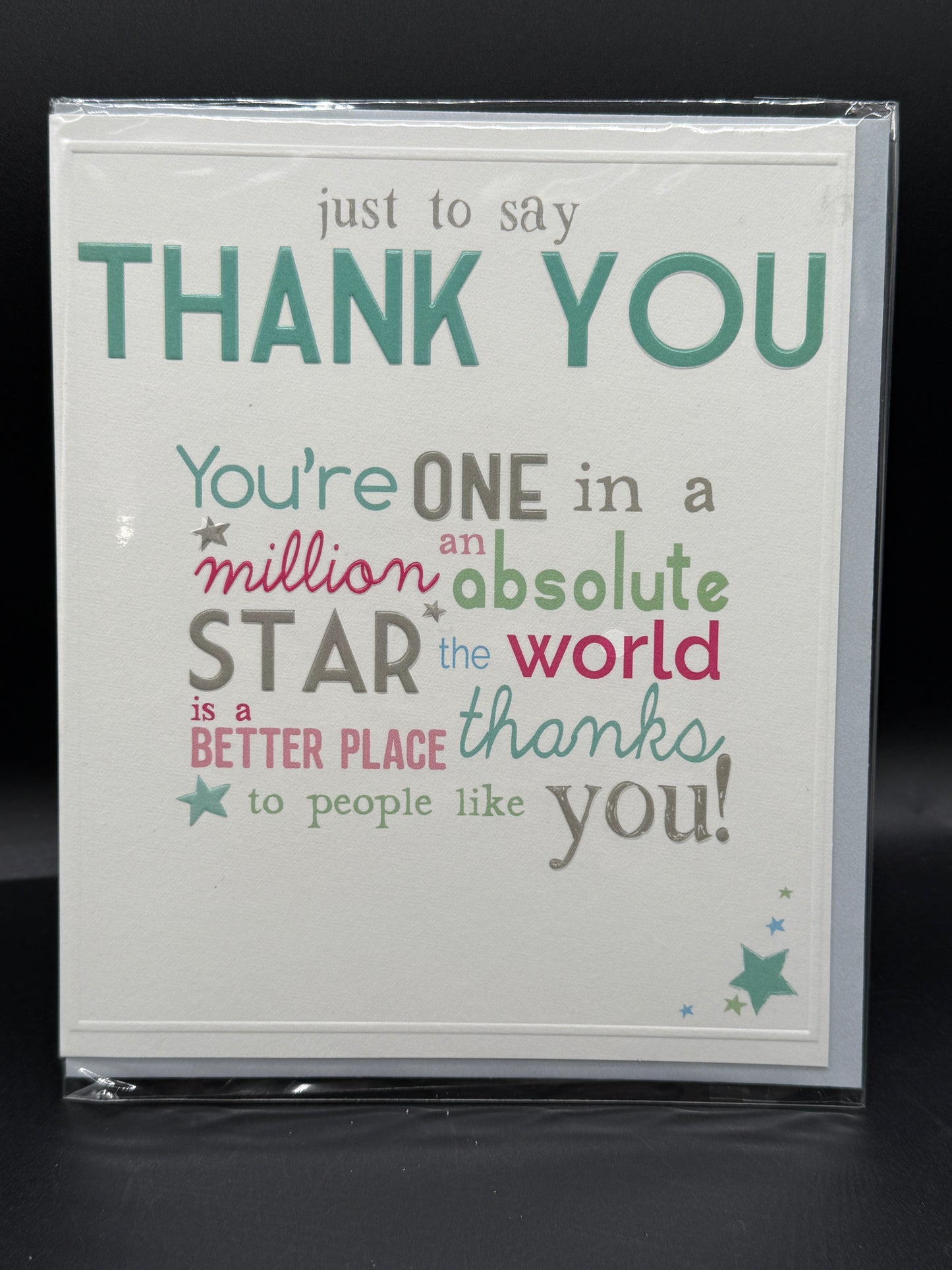 Thank you card