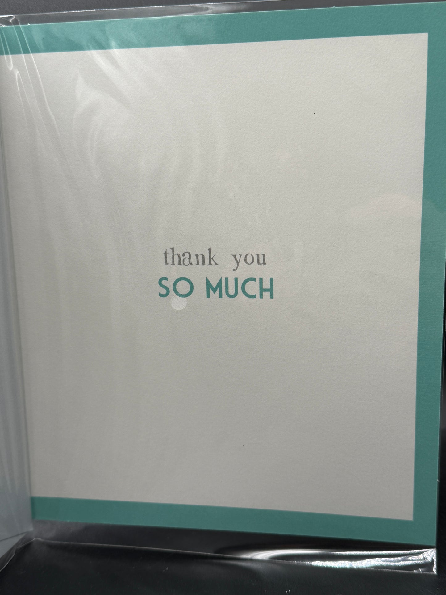 Thank you card