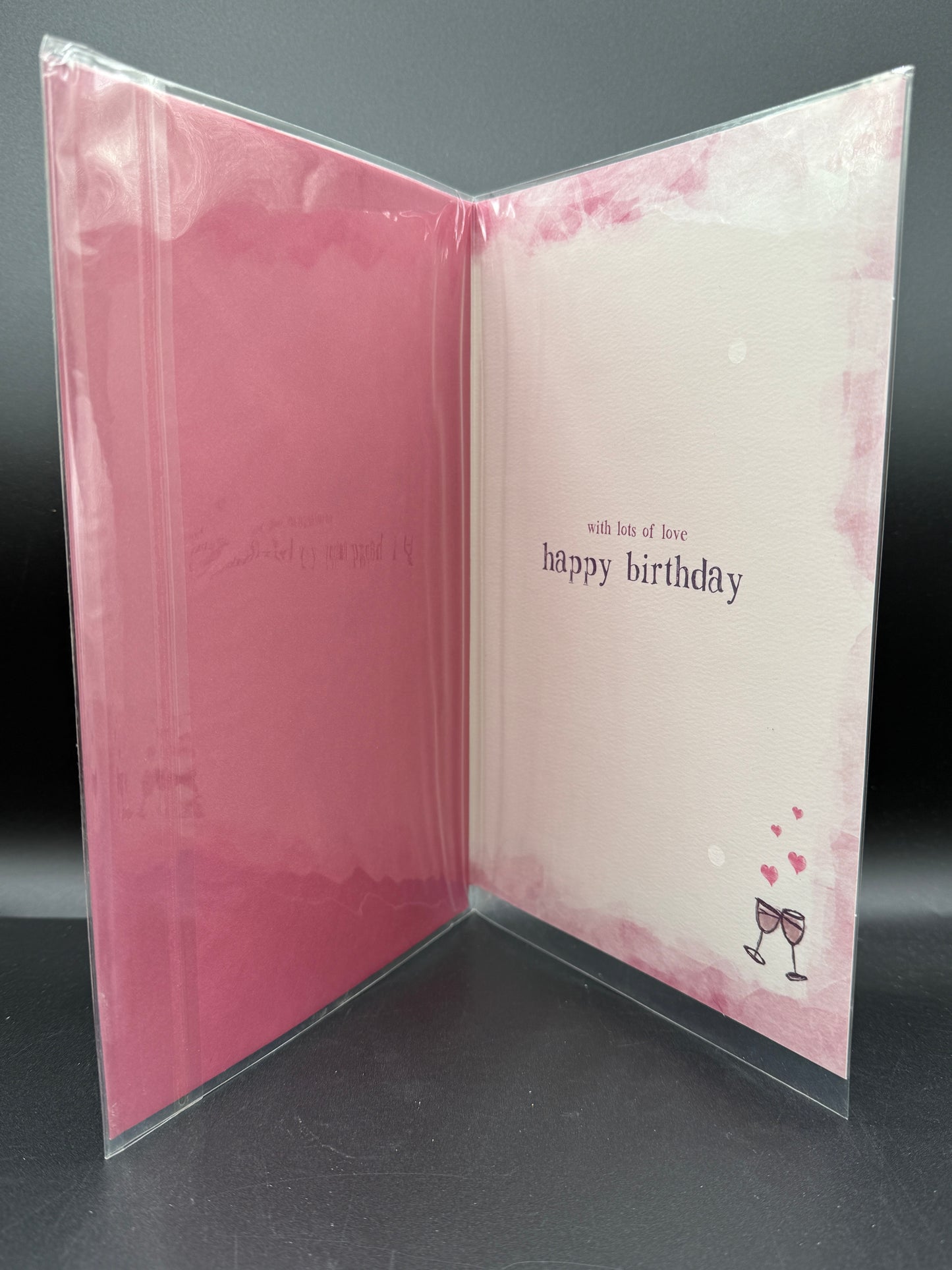 Fiancée birthday card