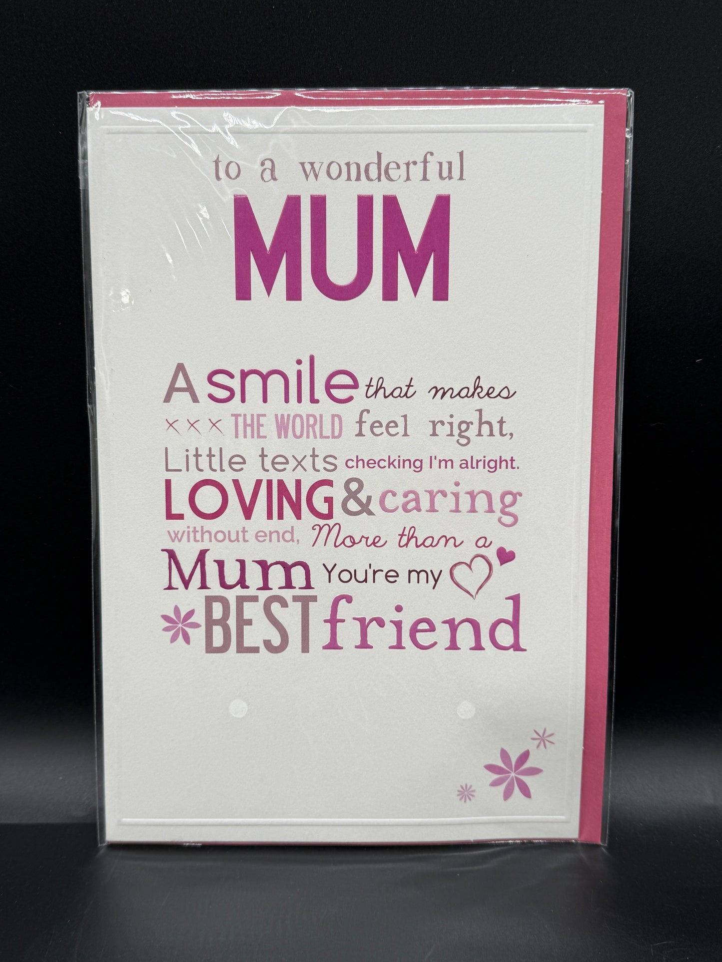 Mum - birthday card