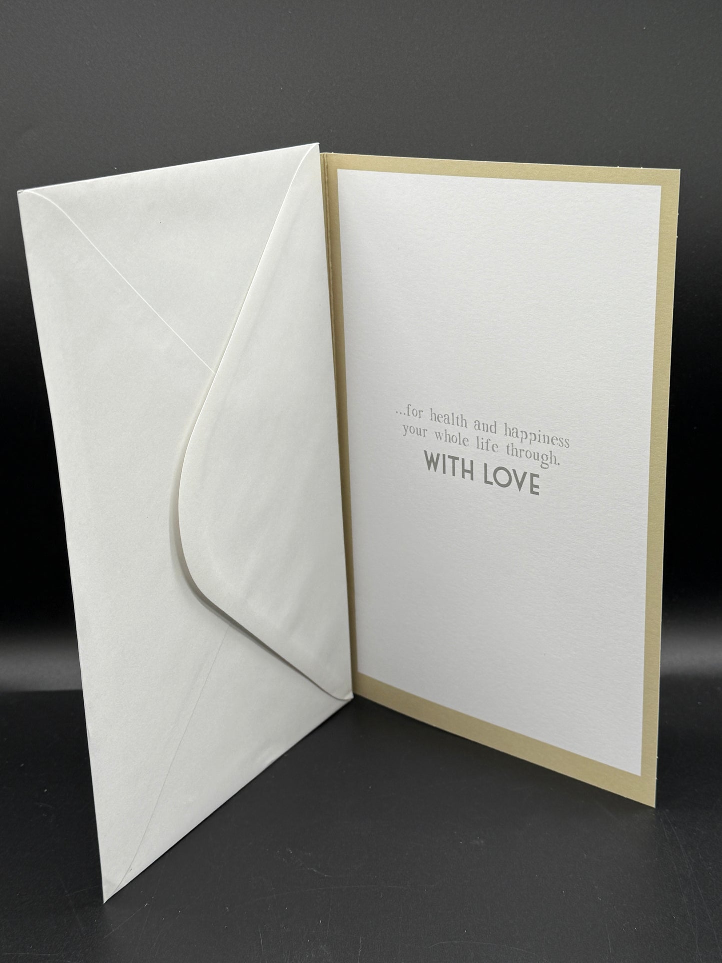 Christening gretting card