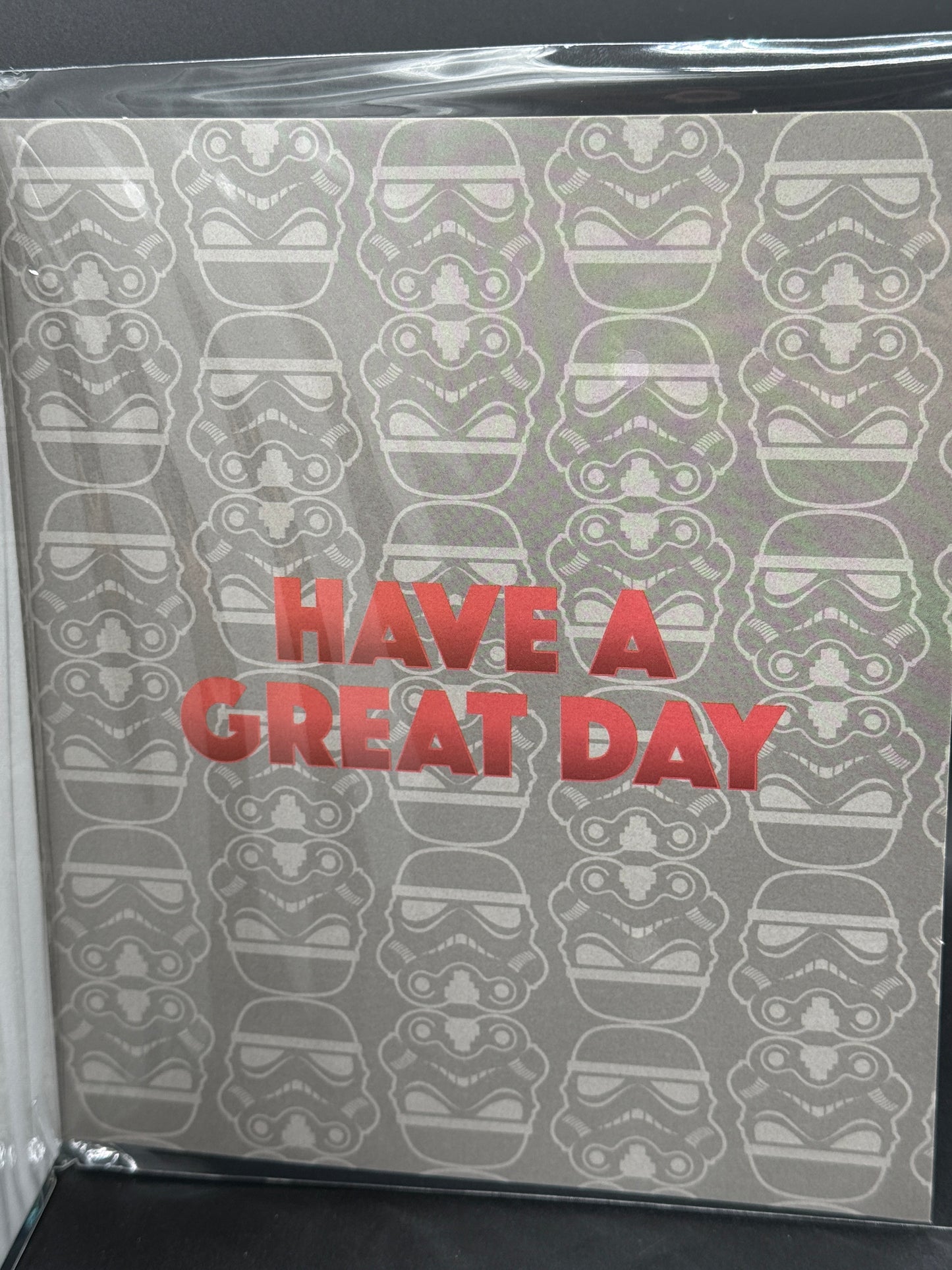 Dad birthday - Stormtrooper card