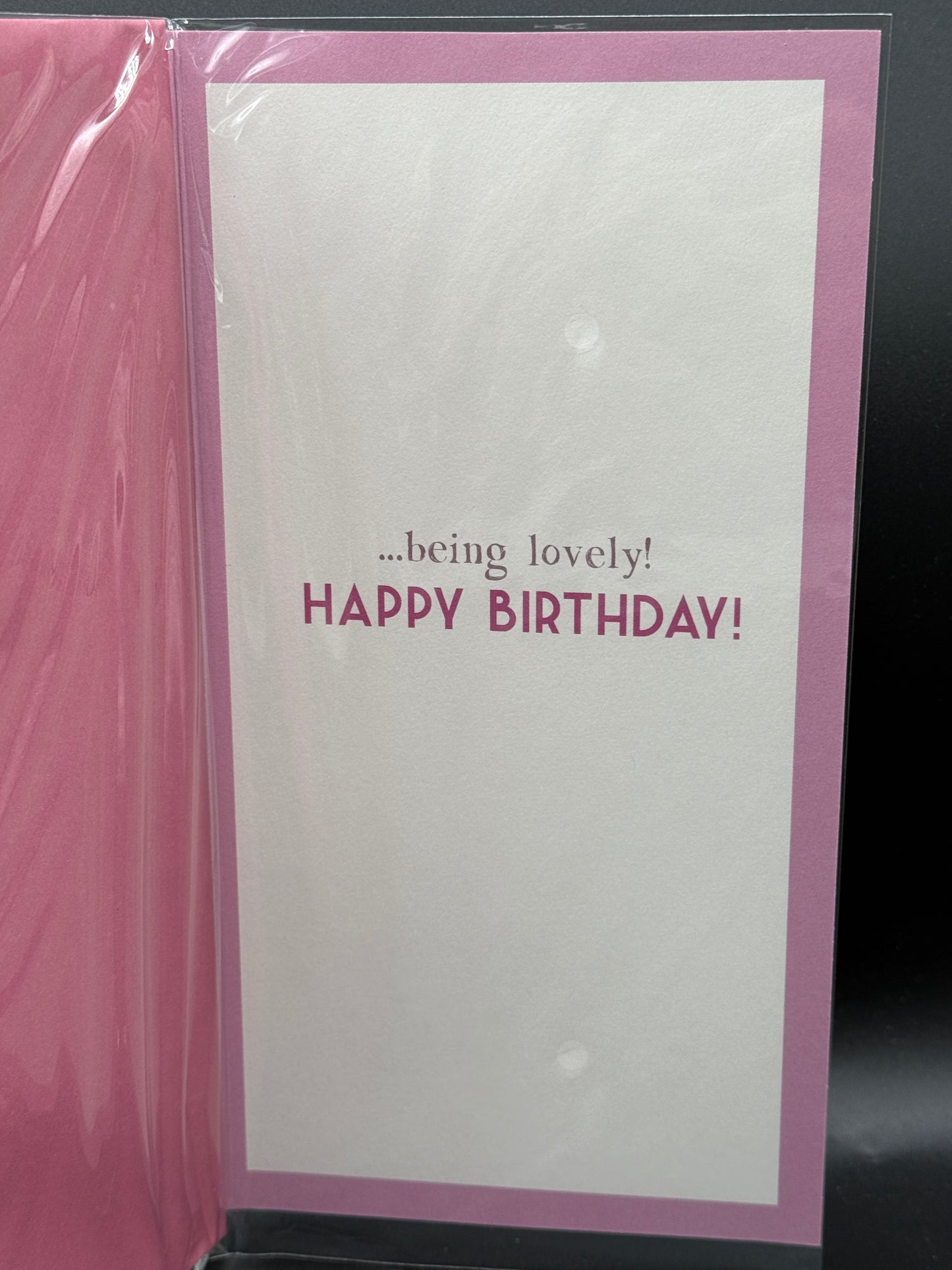 Auntie birthday card.