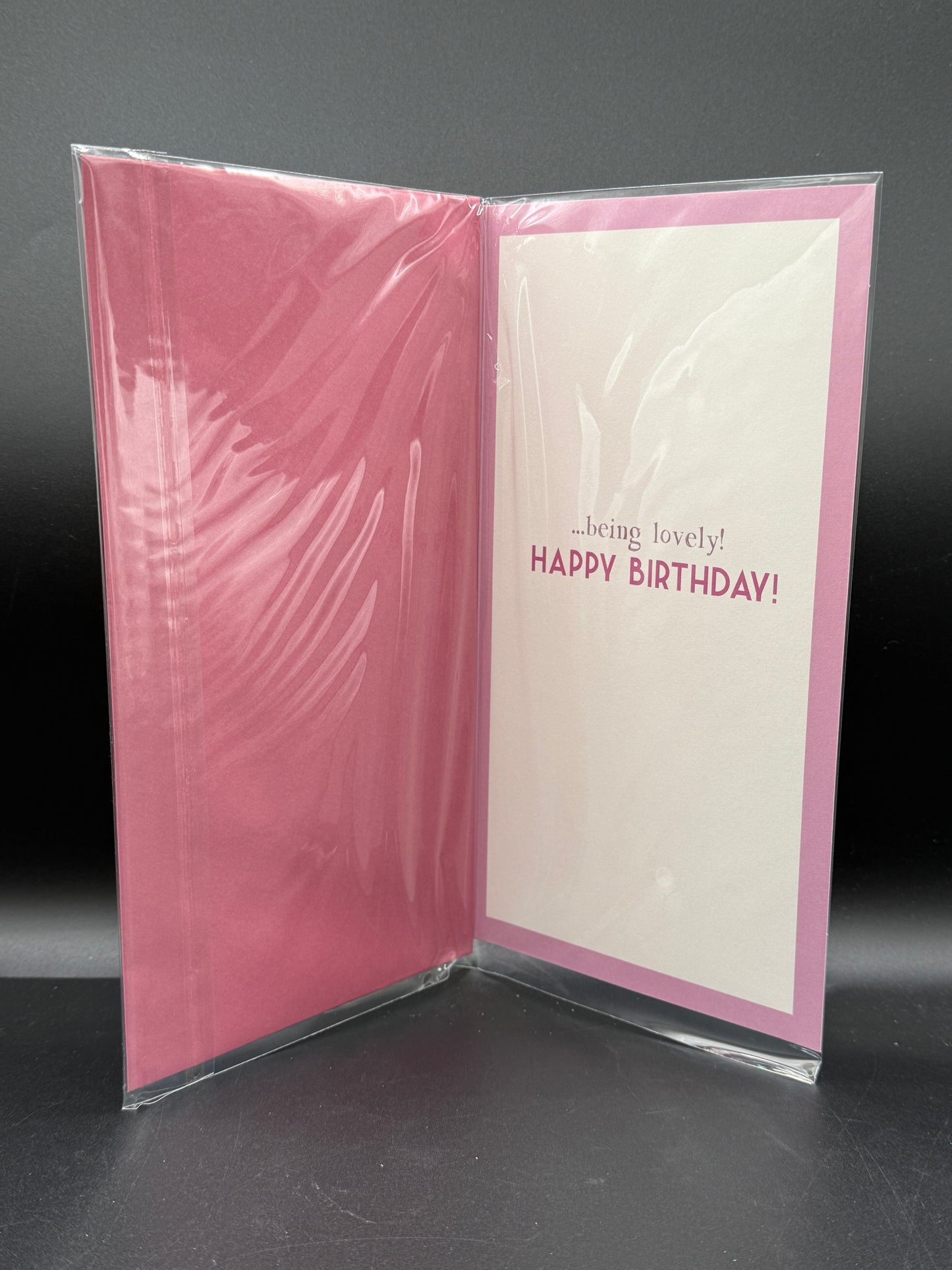 Auntie birthday card.