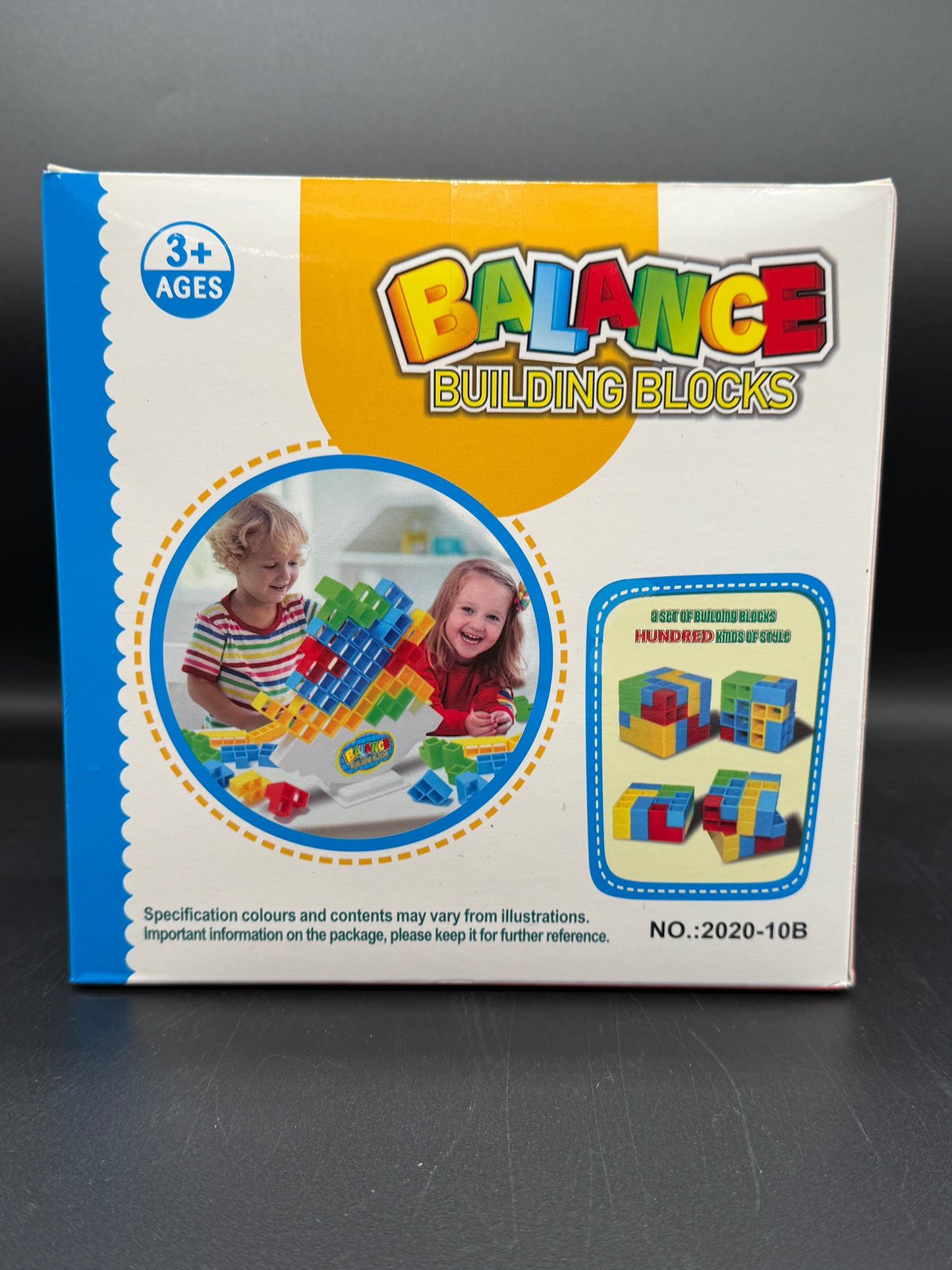 Balance building blocks game