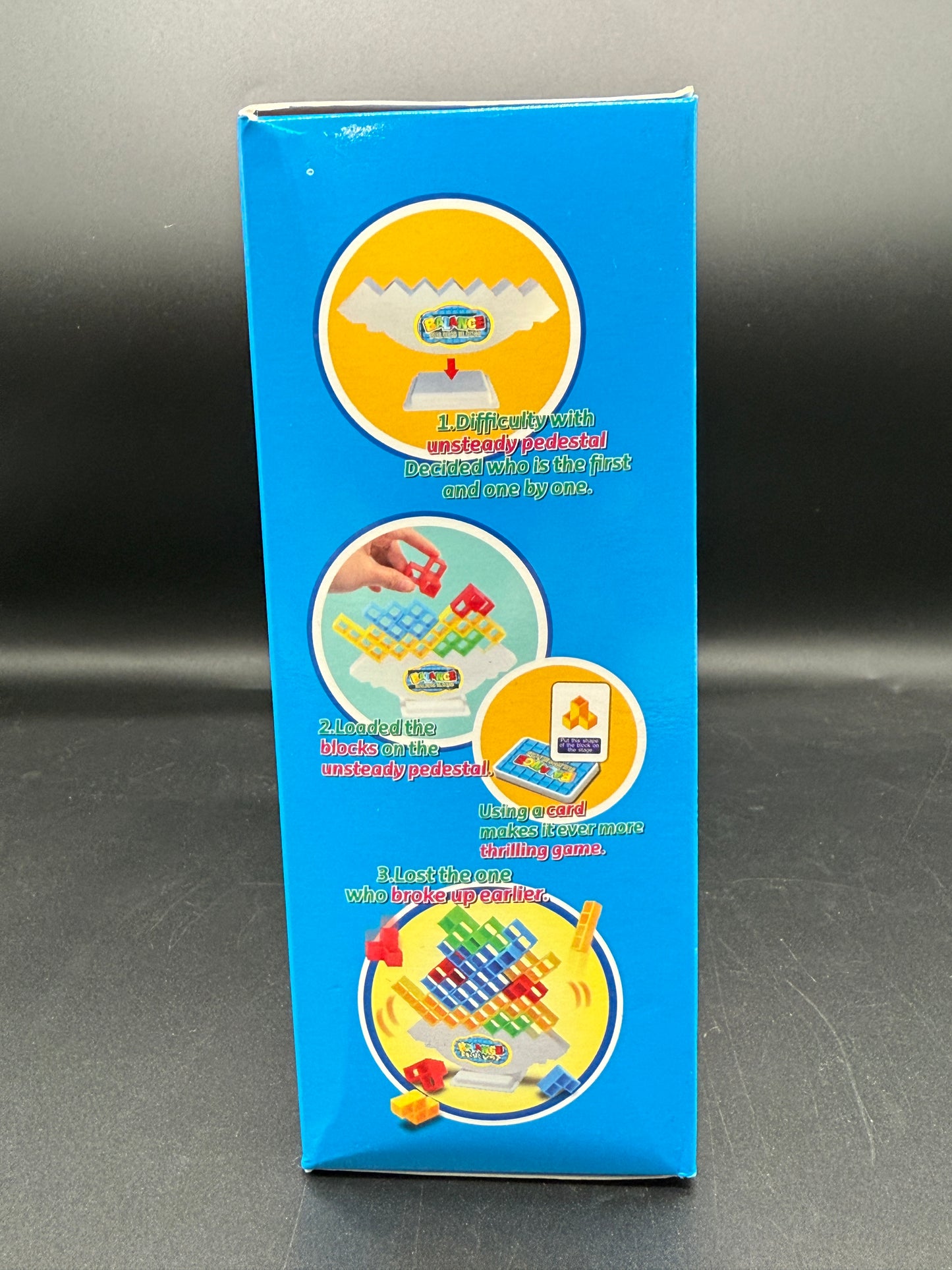 Balance building blocks game