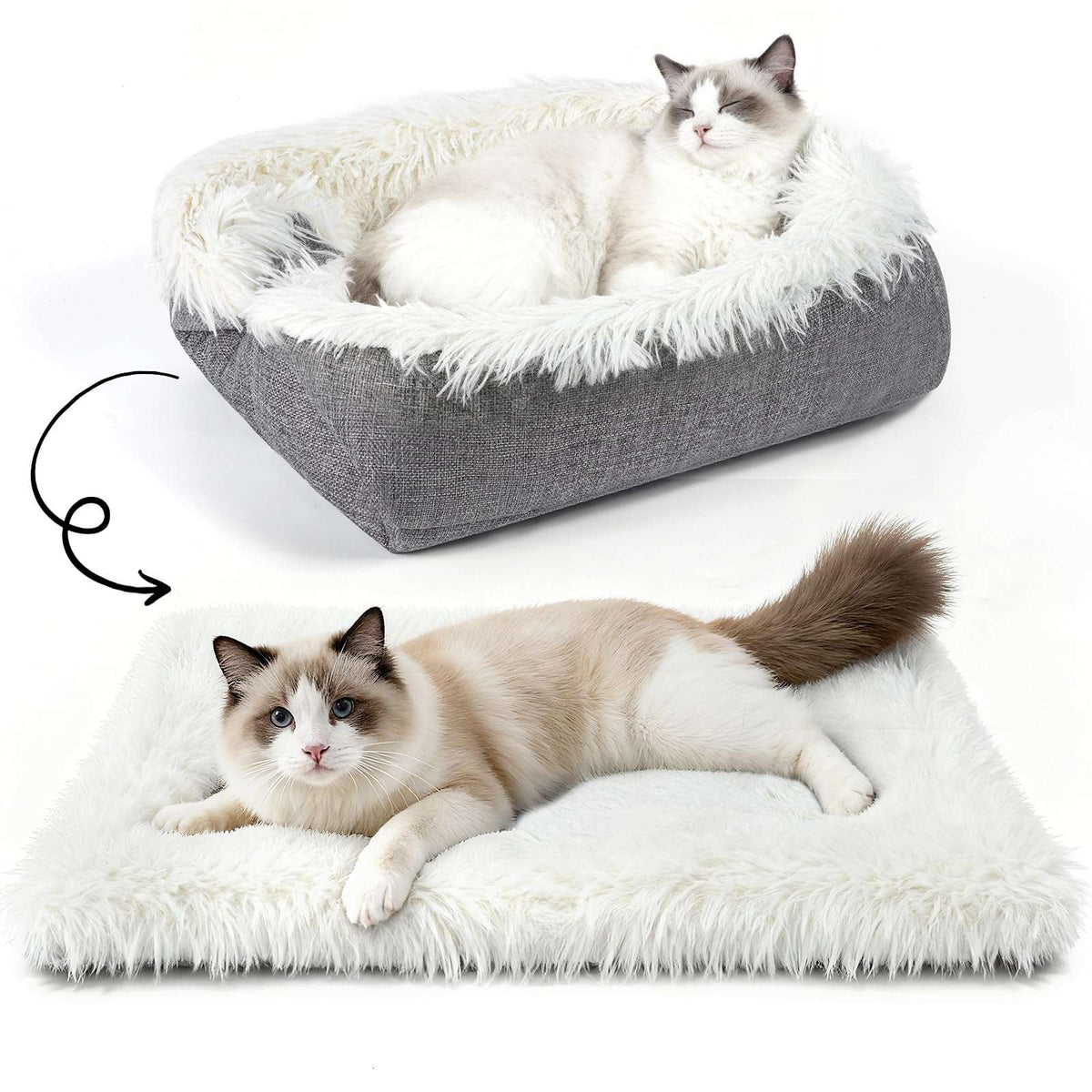 🐱 MAIYADUO SELF-WARMING PET BED – 60 × 45CM