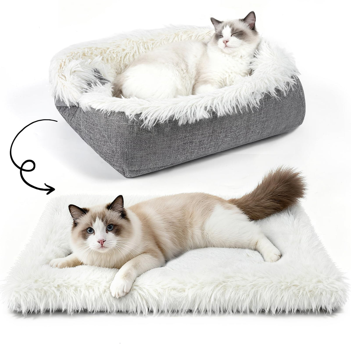 🐱 MAIYADUO SELF-WARMING PET BED – 60 × 45CM