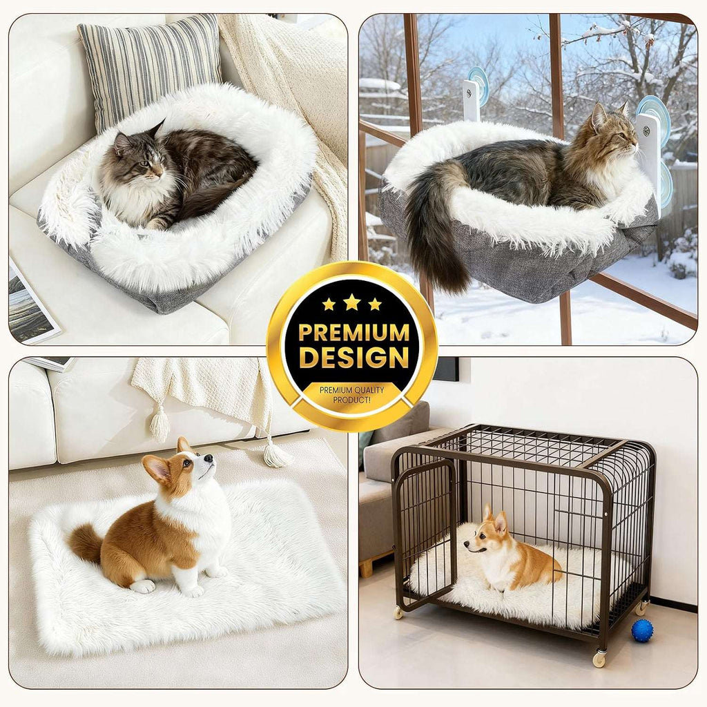 🐱 MAIYADUO SELF-WARMING PET BED – 60 × 45CM