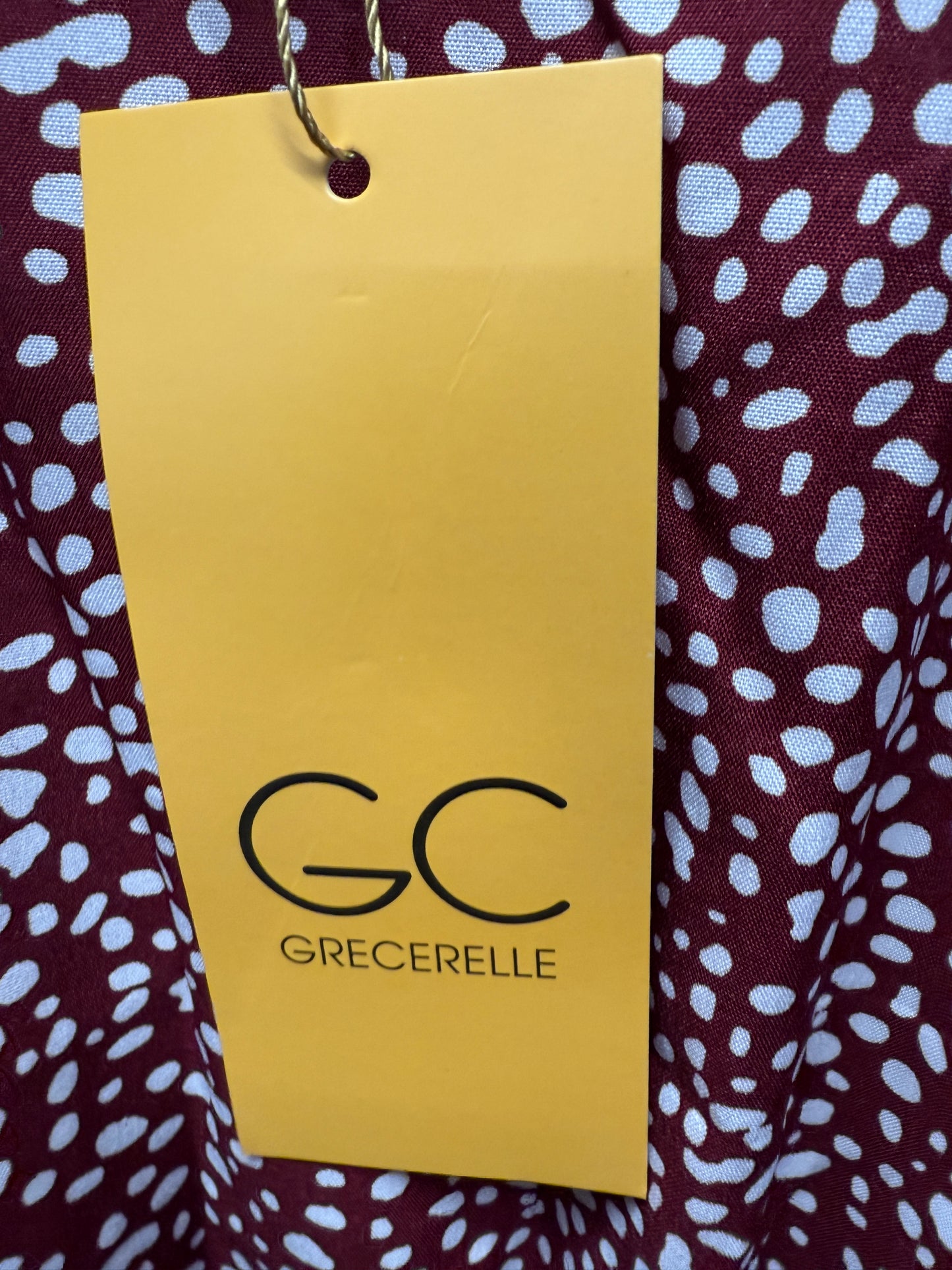 Grecerelle - Midi Dress - Size L - Red