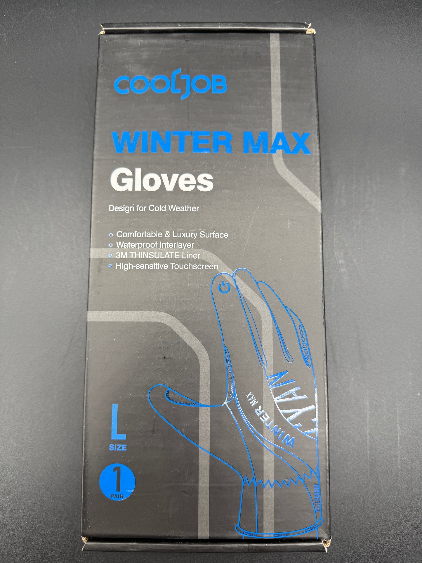 Cooljob - Thermal insulated work gloves - Size Large