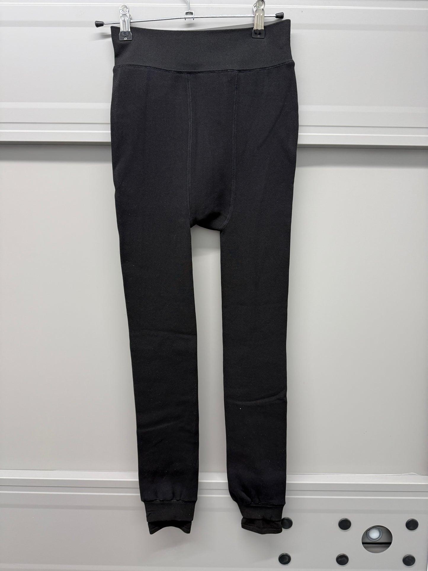 Merlvida - Fleece lined leggings - Black - Size M