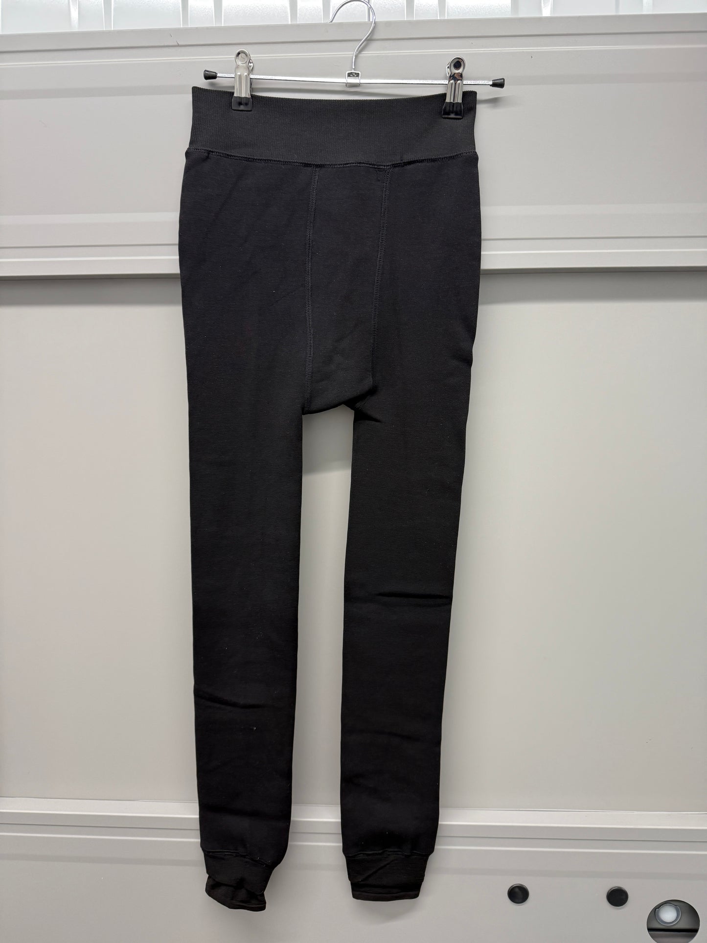 Merlvida - Fleece lined leggings - Black - Size M