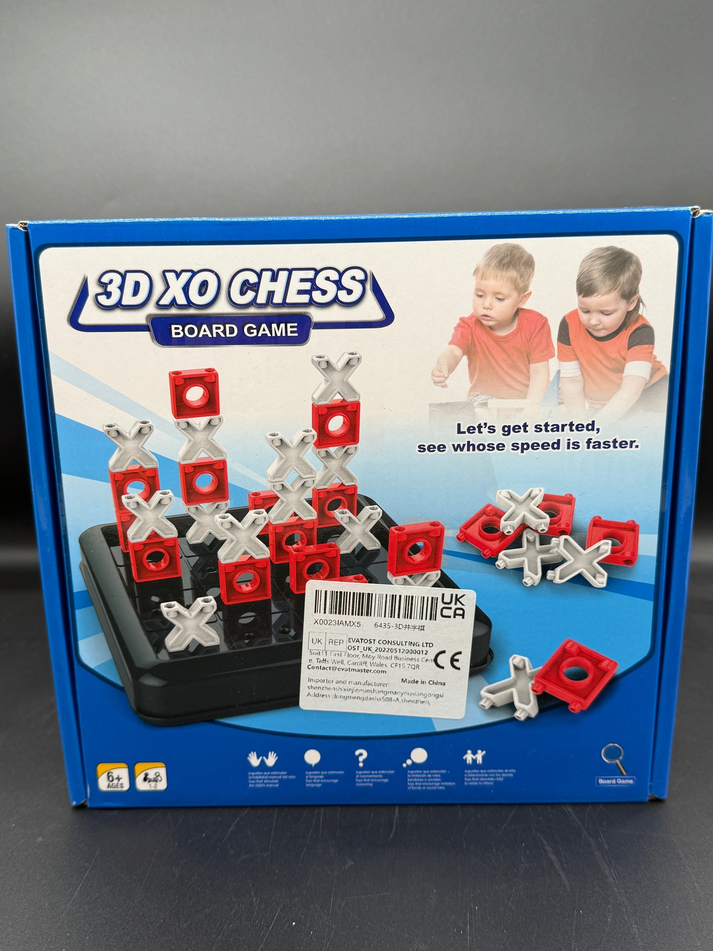 Portable 3D Tic Tac Toe game - Connect 4 - XO Chess