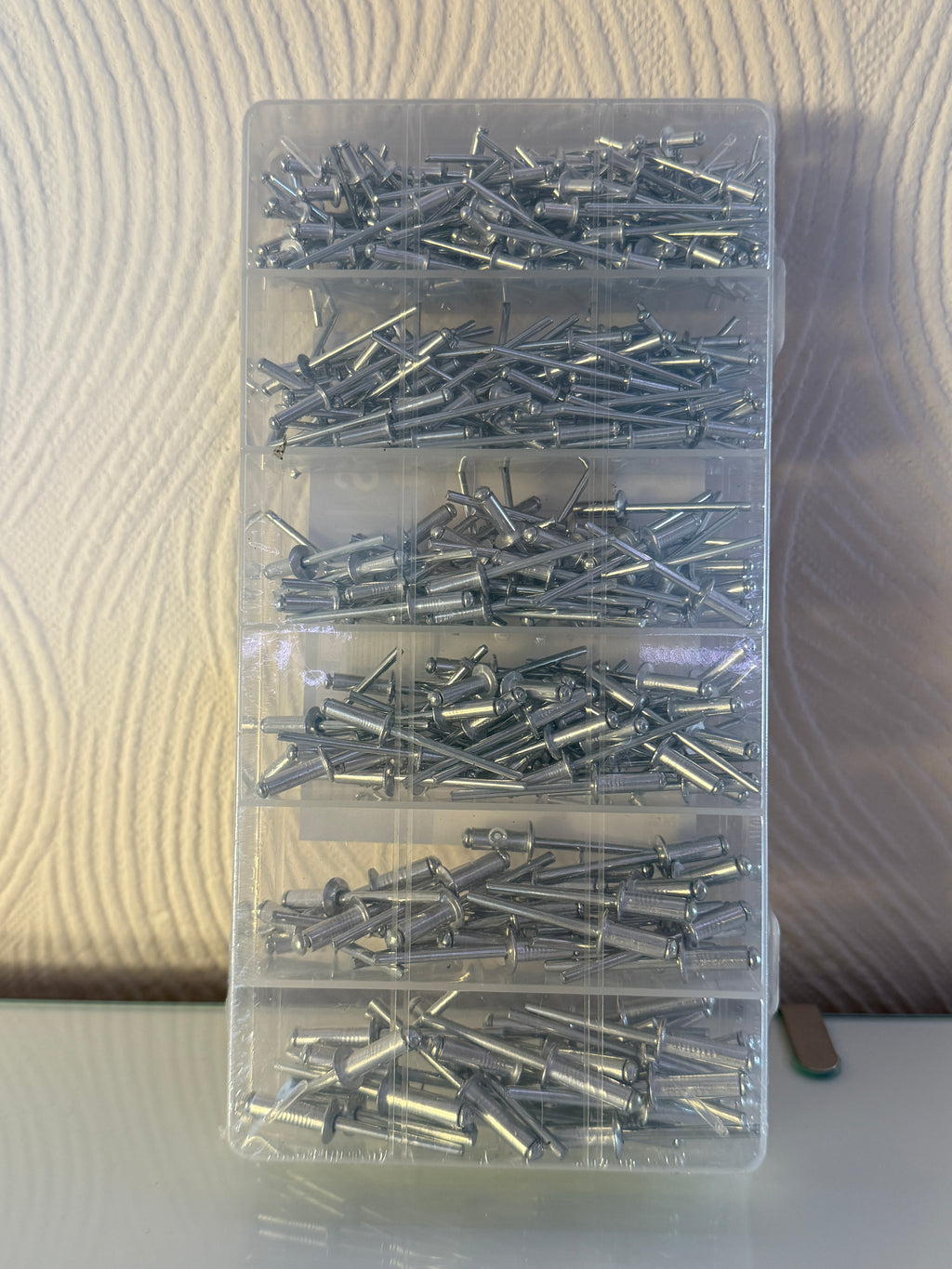 360pc Pop Rivet Assortment – 6 Sizes