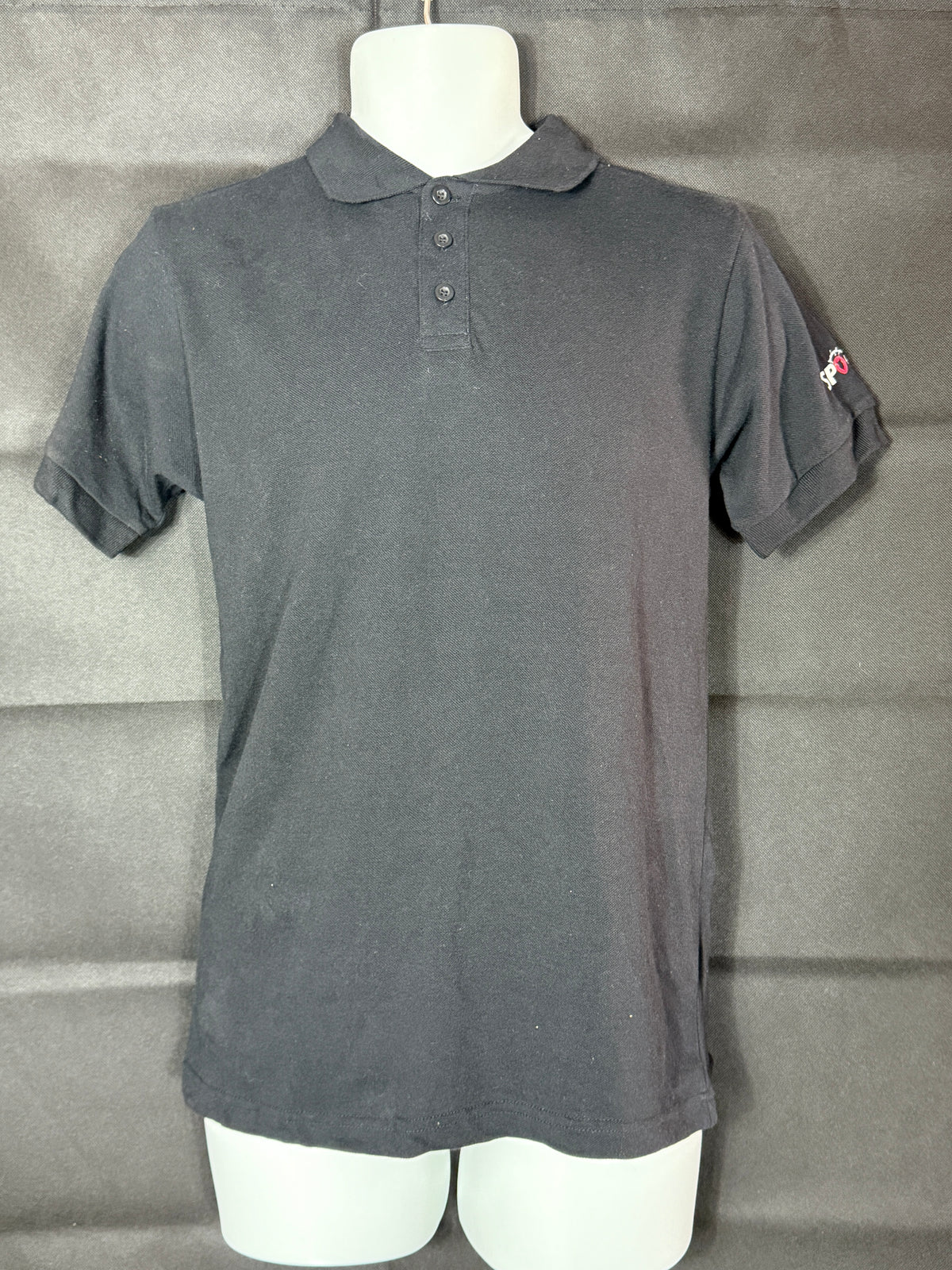 Spooky Men's Black Polo Shirt – Size M