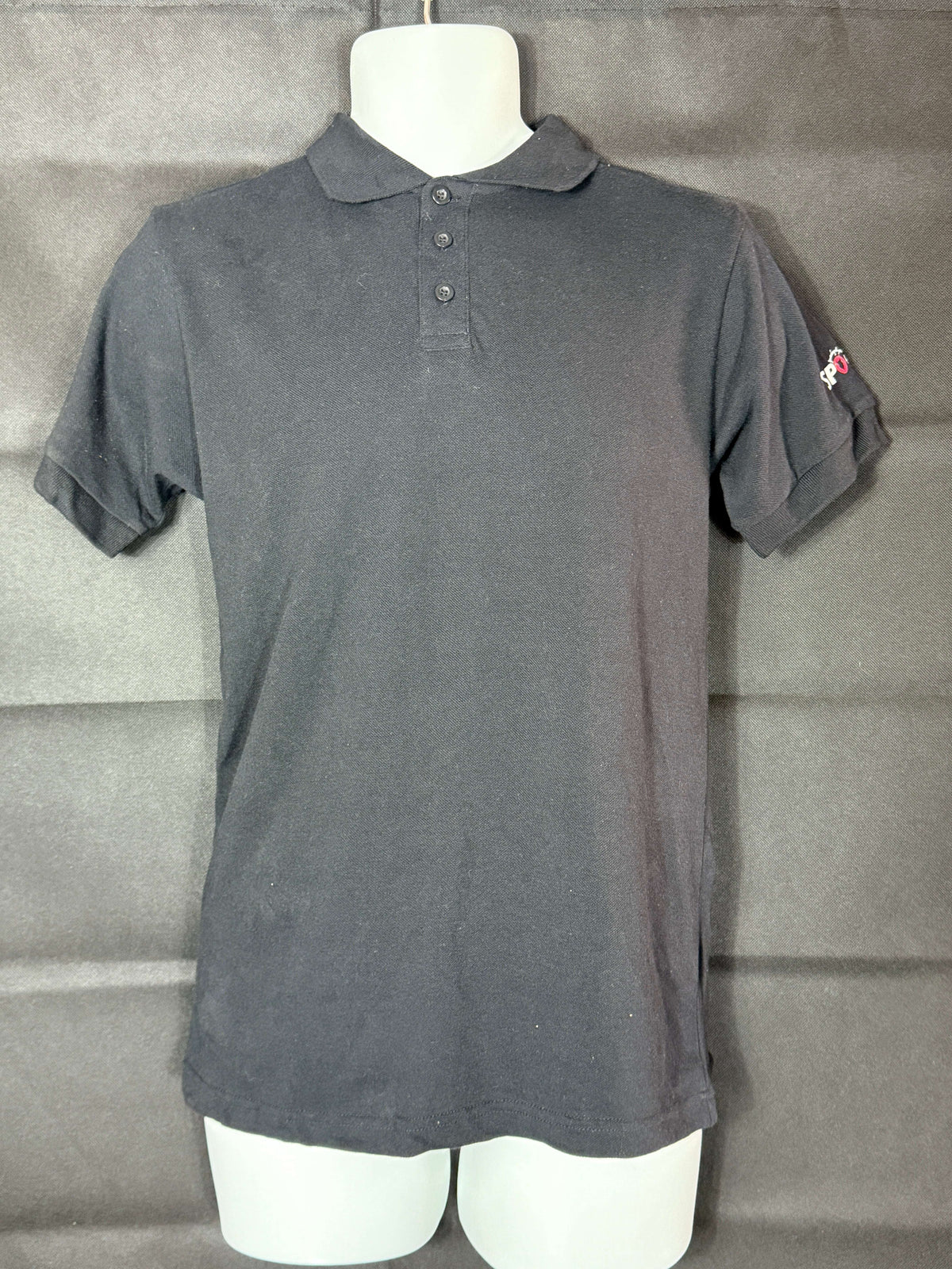 Spooky Men's Black Polo Shirt – Size M