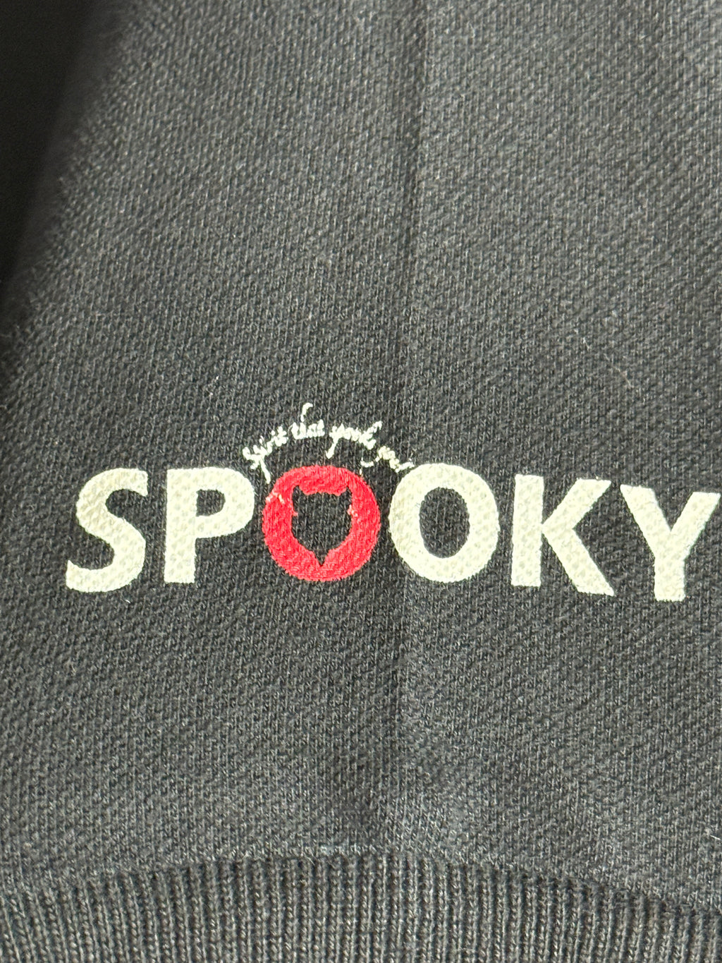 Spooky Men's Black Polo Shirt – Size M