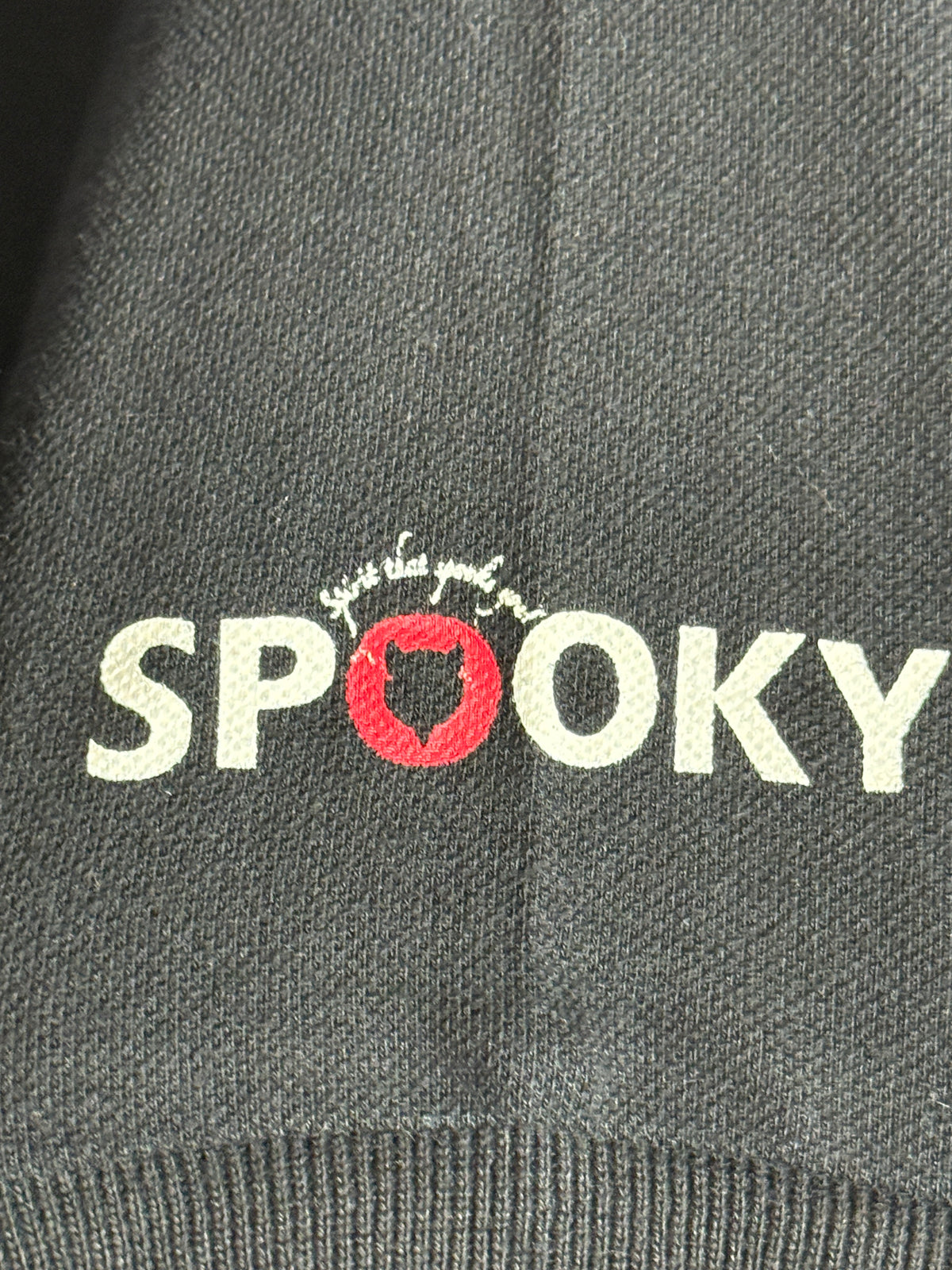 Spooky Men's Black Polo Shirt – Size M
