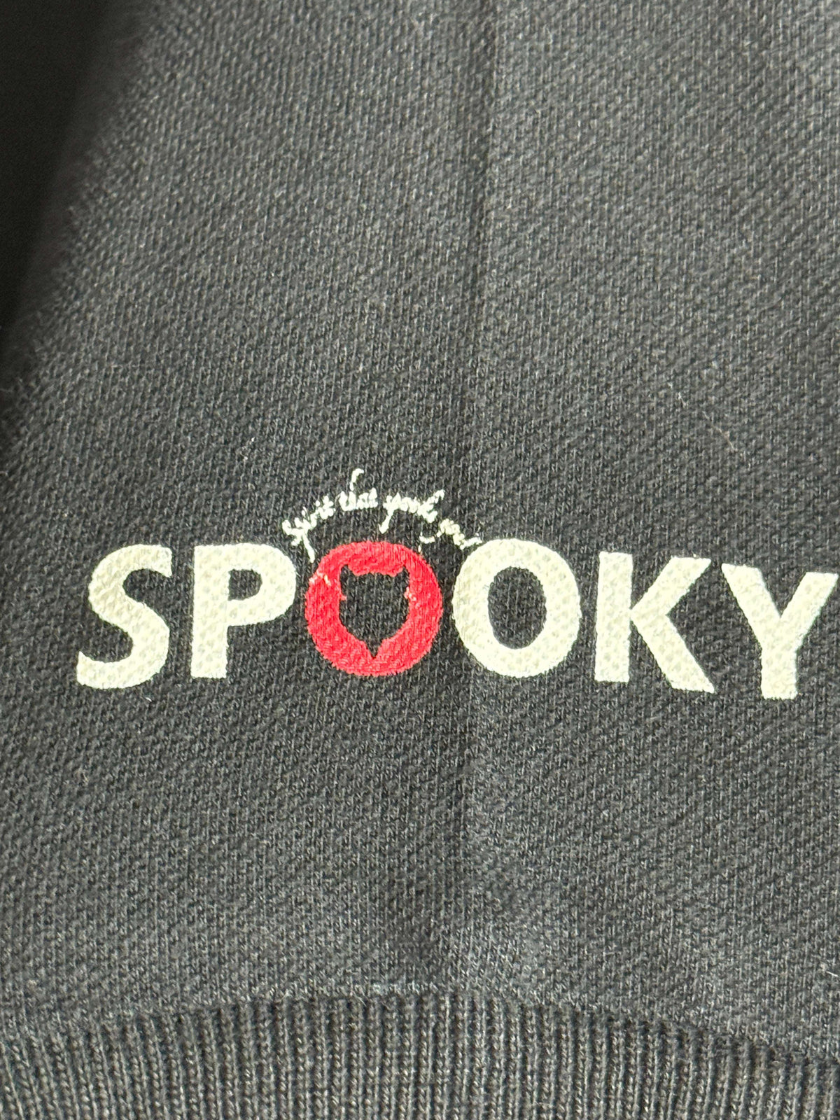 Spooky Men's Black Polo Shirt – Size M