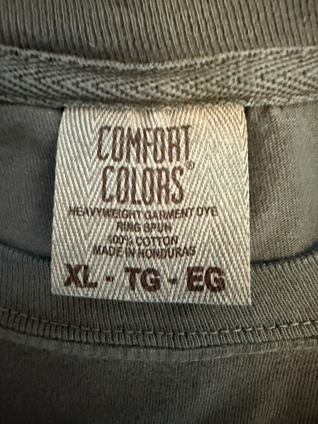 Comfort Colors Green T-Shirt – Size XL