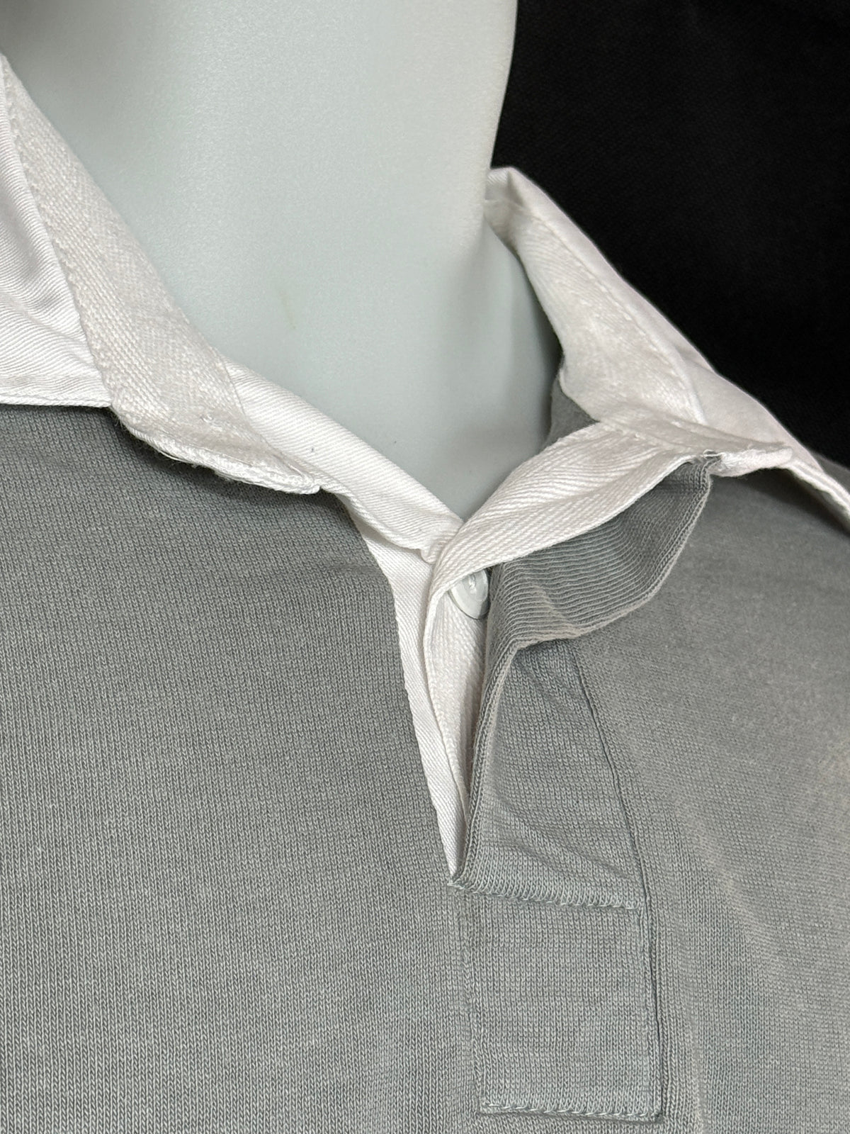 Front Row Gray Rugby Shirt – Size S