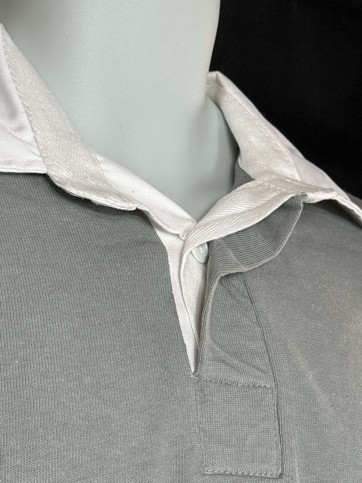 Front Row Gray Rugby Shirt – Size S