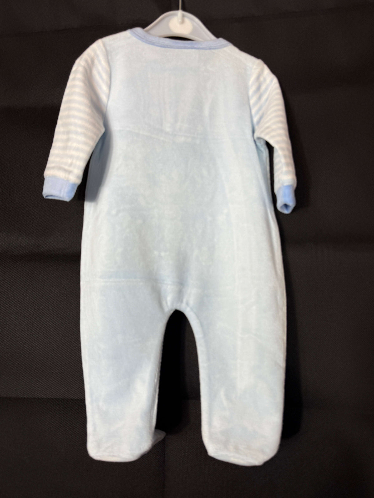 🦁 Baby Big Top Lion Sleepsuit – Blue or Yellow